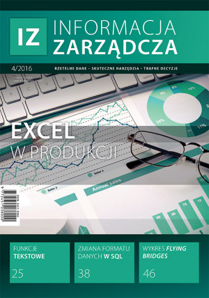 Informacja Zarządcza 4/2016 - Excel w produkcji