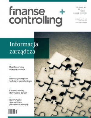 Finanse i Controlling Wydanie 56/2018 - Informacja zarządcza Finanse i Controlling Wydanie 56/2018 - Informacja zarządcza
