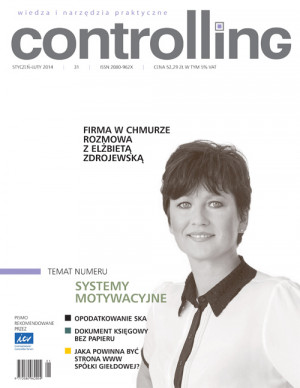 Magazyn Controlling Wydanie 31/2014 - Systemy motywacyjne Magazyn Controlling Wydanie 31/2014 - Systemy motywacyjne