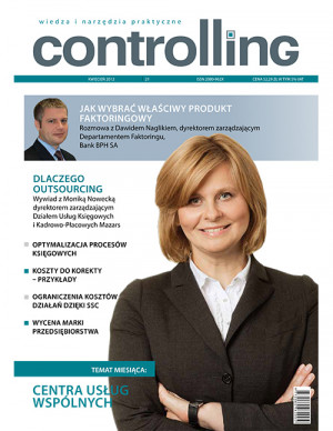 Magazyn Controlling 21/2012 - Centra usług wspólnych