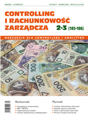 Controlling i Rachunkowość Zarządcza Wydanie 2-3/2015 - 