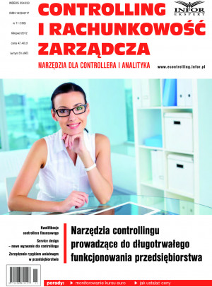 Controlling i Rachunkowość Zarządcza 11/2012 - 