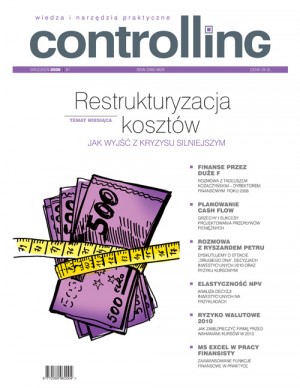 Finanse i Controlling 1/2009 - Restrukturyzacja kosztów. Jak wyjść z kryzysu silniejszym