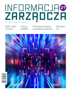 Informacja Zarządcza Wydanie 27/2021 - Informacja zarządcza a zarządzanie jakością Informacja Zarządcza Wydanie 27/2021 - Informacja zarządcza a zarządzanie jakością