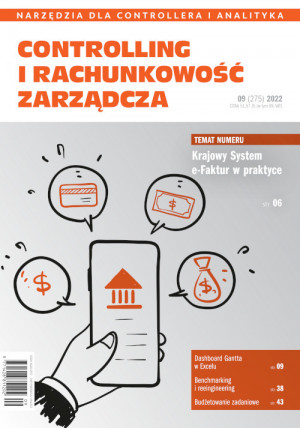 Controlling i Rachunkowość Zarządcza 9/2022 - Krajowy System e-Faktur w praktyce